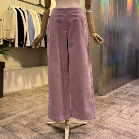 밴딩 골덴 와이드 일자 팬츠