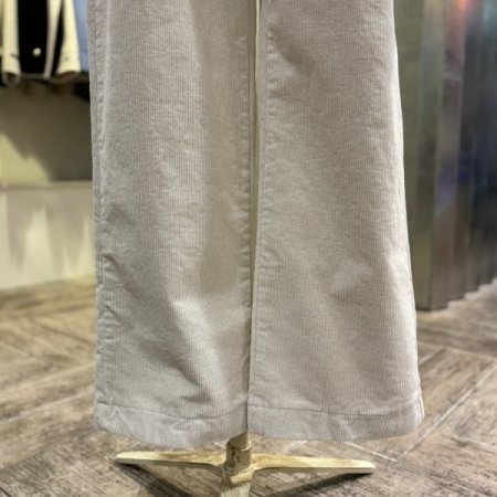 밴딩 골덴 와이드 일자 팬츠