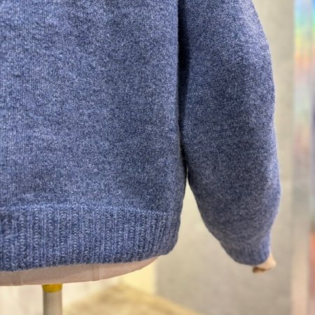 자수 라운드 가디건