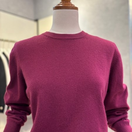 베이직 라운드 니트