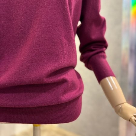 베이직 라운드 니트