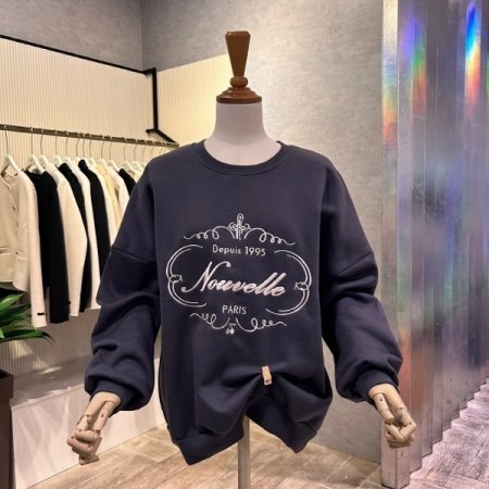 레터링 기모 셋업 티셔츠