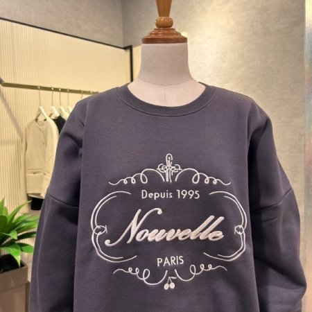 레터링 기모 셋업 티셔츠