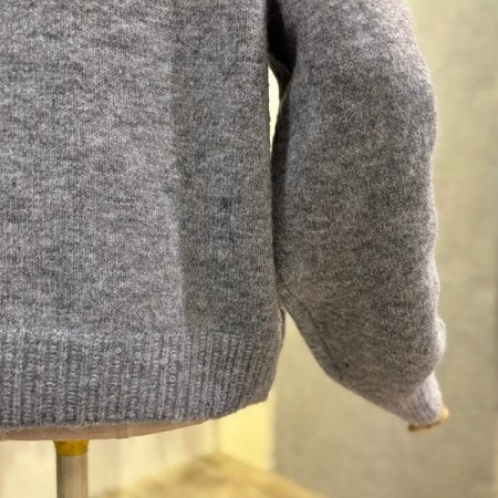 자수 포인트 라운드 가디건