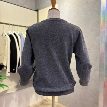 베이직 라운드 니트