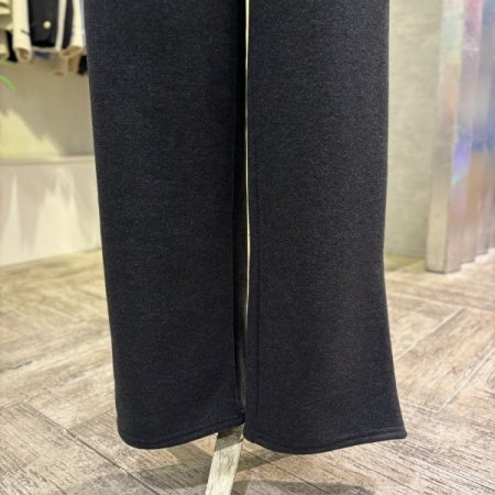 캐쥬얼 밴딩 와이드 팬츠