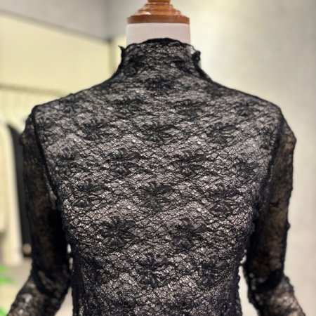 반폴라 시스루 티셔츠