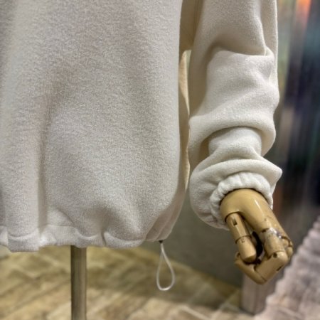 기모 스트링 하이넥 티셔츠