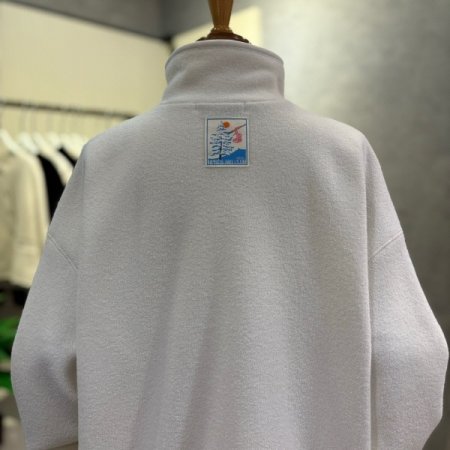 기모 스트링 하이넥 티셔츠