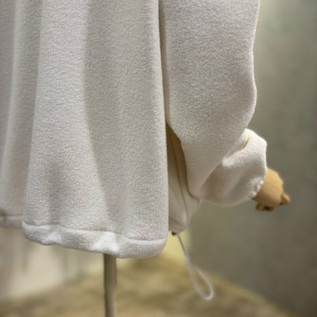 기모 스트링 하이넥 티셔츠