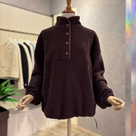 기모 하이넥 스트링 티셔츠