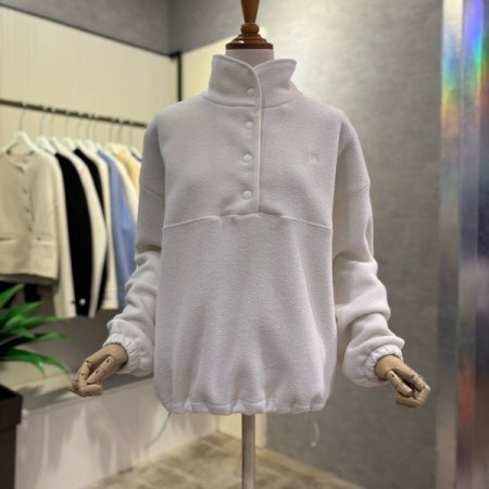 기모 하이넥 스트링 티셔츠