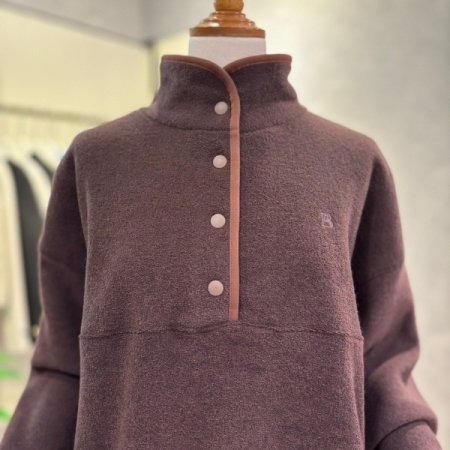 기모 하이넥 스트링 티셔츠