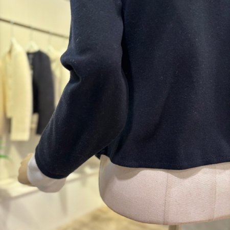 배색 언발 레이어드 티셔츠