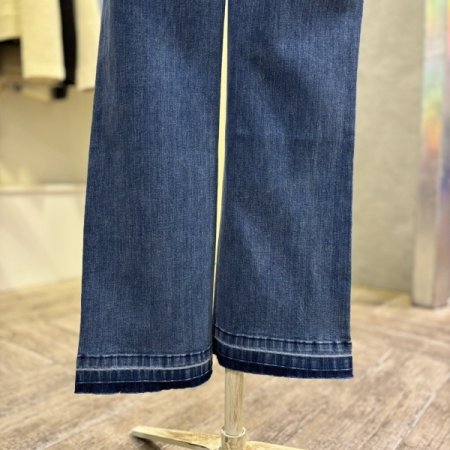 속밴딩 빈티지 청바지