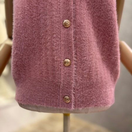 부클 브이넥 베스트