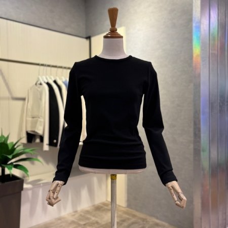 기모 라운드 티셔츠