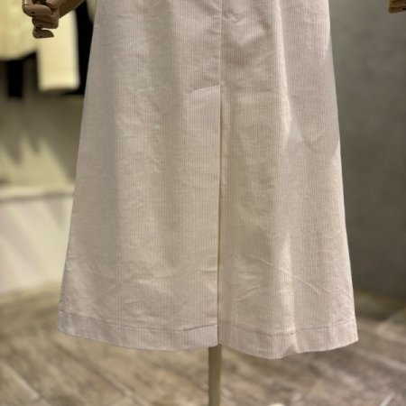 골덴 H라인 롱 스커트