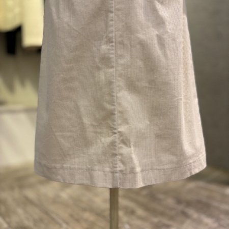 골덴 H라인 롱 스커트