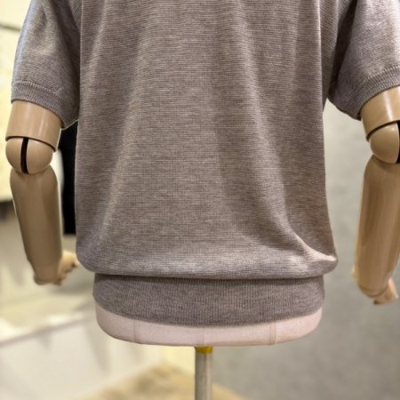 베이직 반폴라 니트