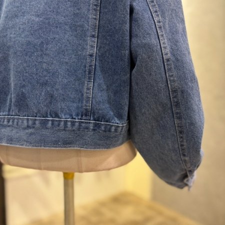 나그랑 크롭 데님 재킷