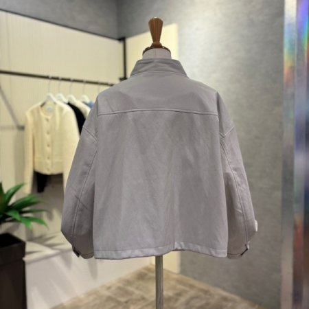 나그랑 페이크 레더 재킷