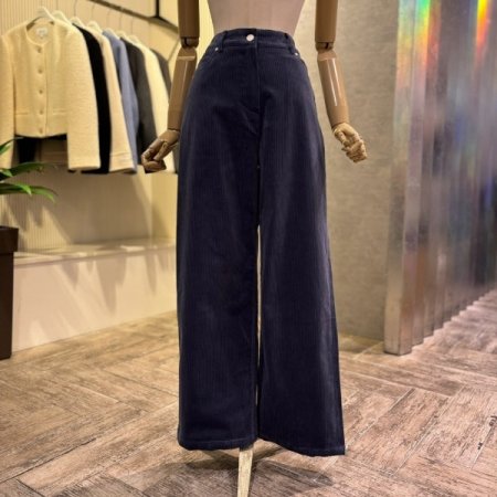 코듀로이 와이드 일자 팬츠