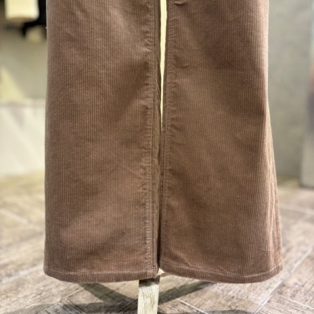 코듀로이 와이드 일자 팬츠