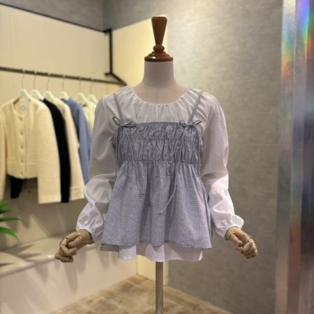 베스트 레이어드 블라우스