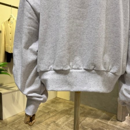 크롭 자수 레터링 나그랑 티셔츠