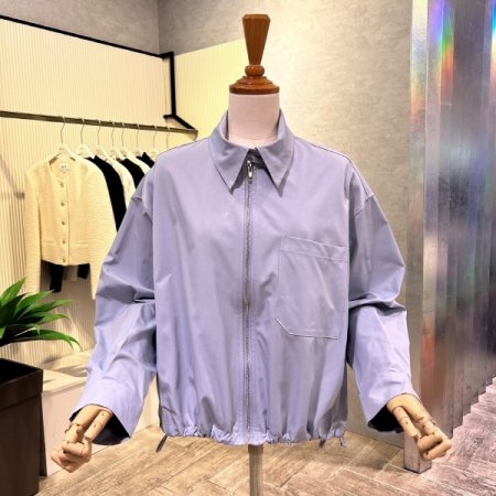 언발 집업 카라 점퍼