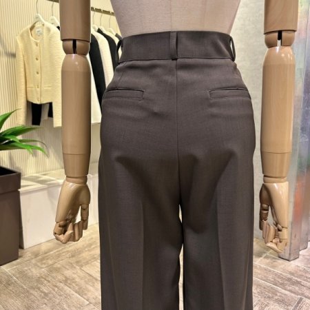 심플 일자 정장 팬츠