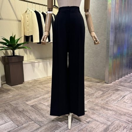 원턱 벨티드 셋업 정장 팬츠