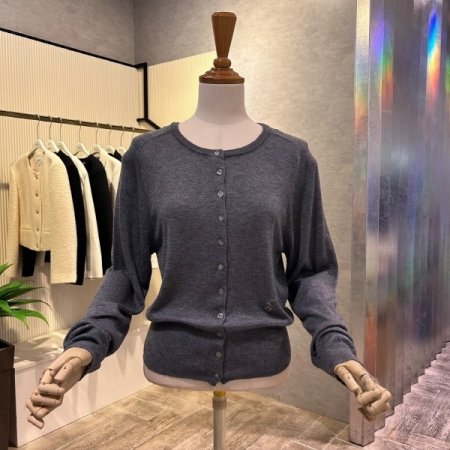 심플 라운드 가디건