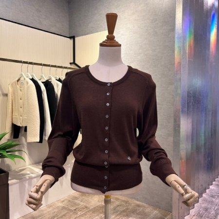 심플 라운드 가디건