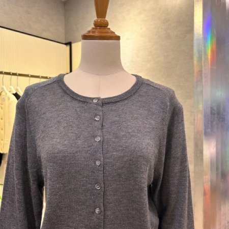 심플 라운드 가디건