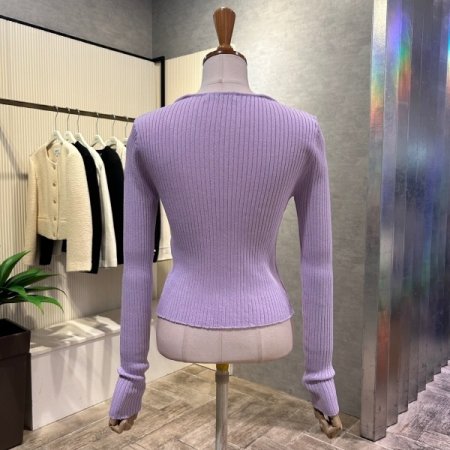 레이어드 원 버튼 가디건