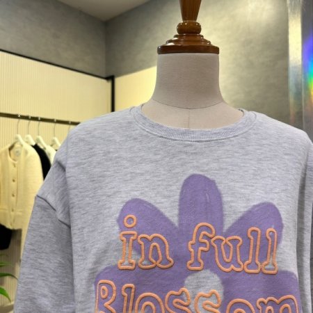 레터링 면 맨투맨 티셔츠