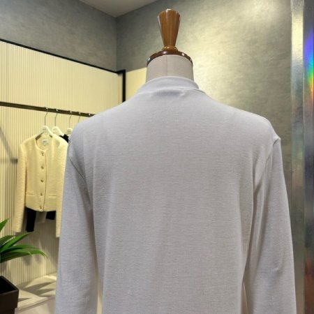 베이직 크롭 반폴라 티셔츠