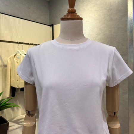 심플 크롭 티셔츠