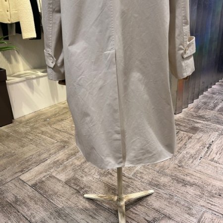 박시 카라 트렌치 코트