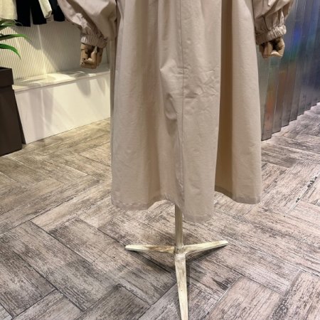 하이넥 지퍼 스트링 롱 점퍼