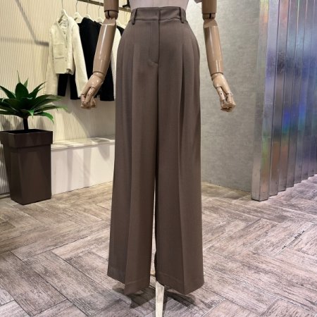 투턱 와이드 셋업 팬츠