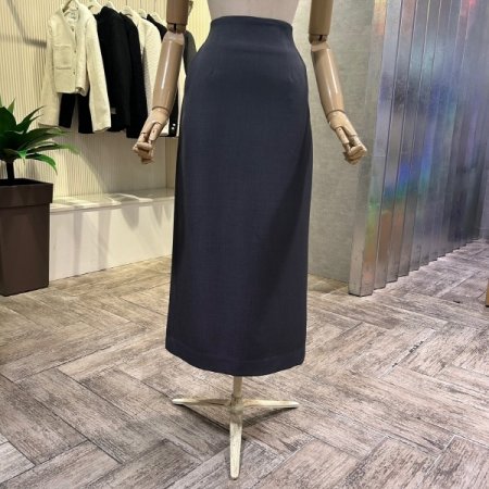 다트 H라인 롱 스커트