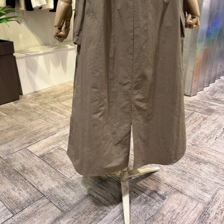 뷔스티에 스트링 포켓 롱 원피스