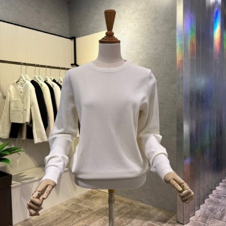 베이직 라운드 니트