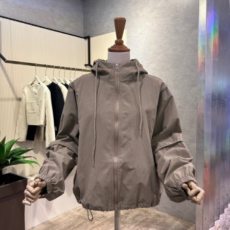 나그랑 스트링 후드 점퍼