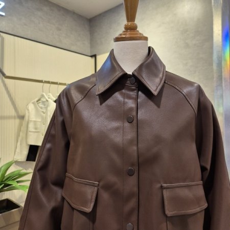 스트링 나그랑 레더 재킷