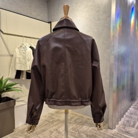 스트링 나그랑 레더 재킷