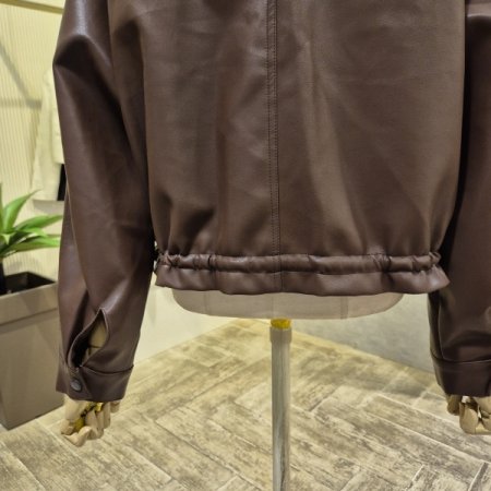 스트링 나그랑 레더 재킷